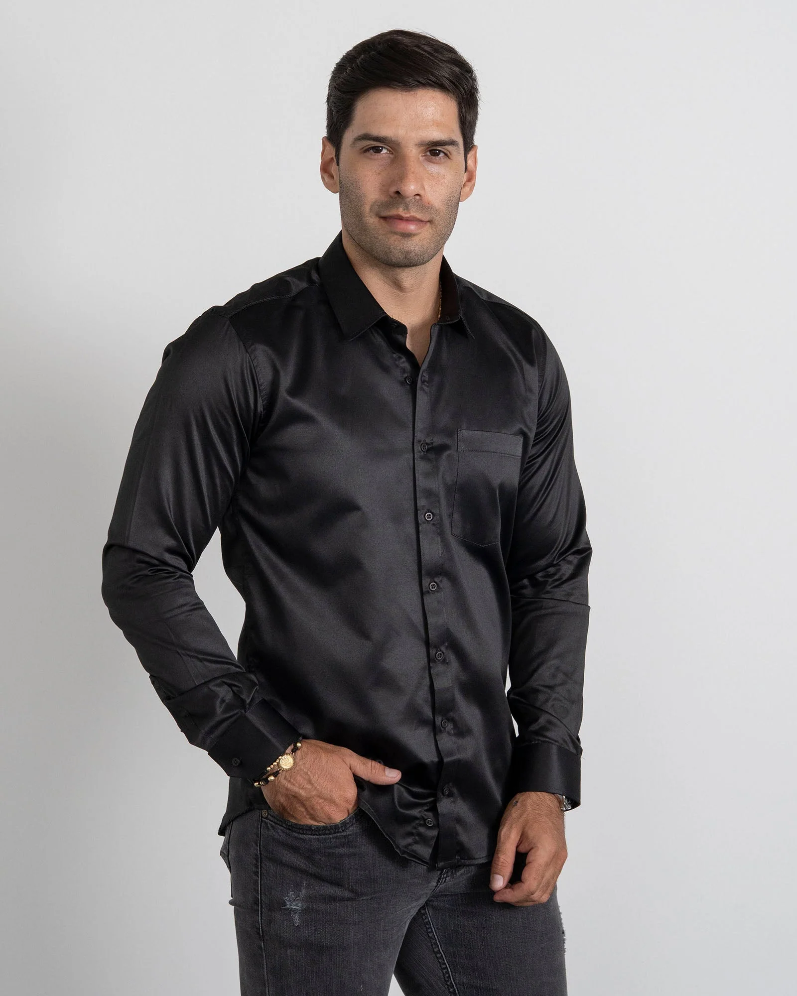 camisa elegante hombre